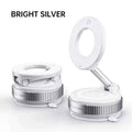 Folding Strong Magnet Magnetic Phone Holder 360° Rotation Desk Car Vacuum Suction Windshield Dashboard Mobile Holder